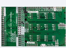 Varias perforaciones láser en fábricas de placas de PCB