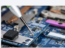 Méthode de revêtement de résine de motif de circuit PCB