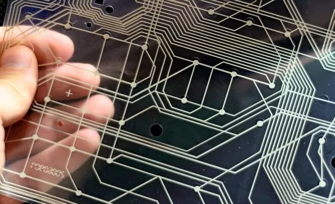 Transparent PCB boards