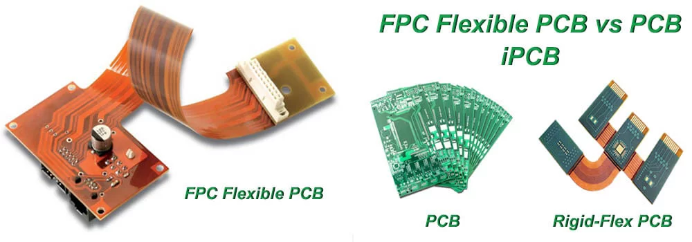 구부러진 PCB